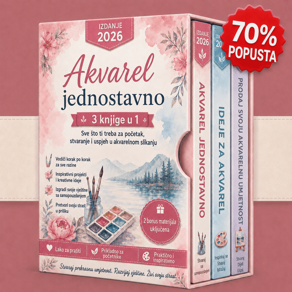 Slikanje Akvarelom Paket