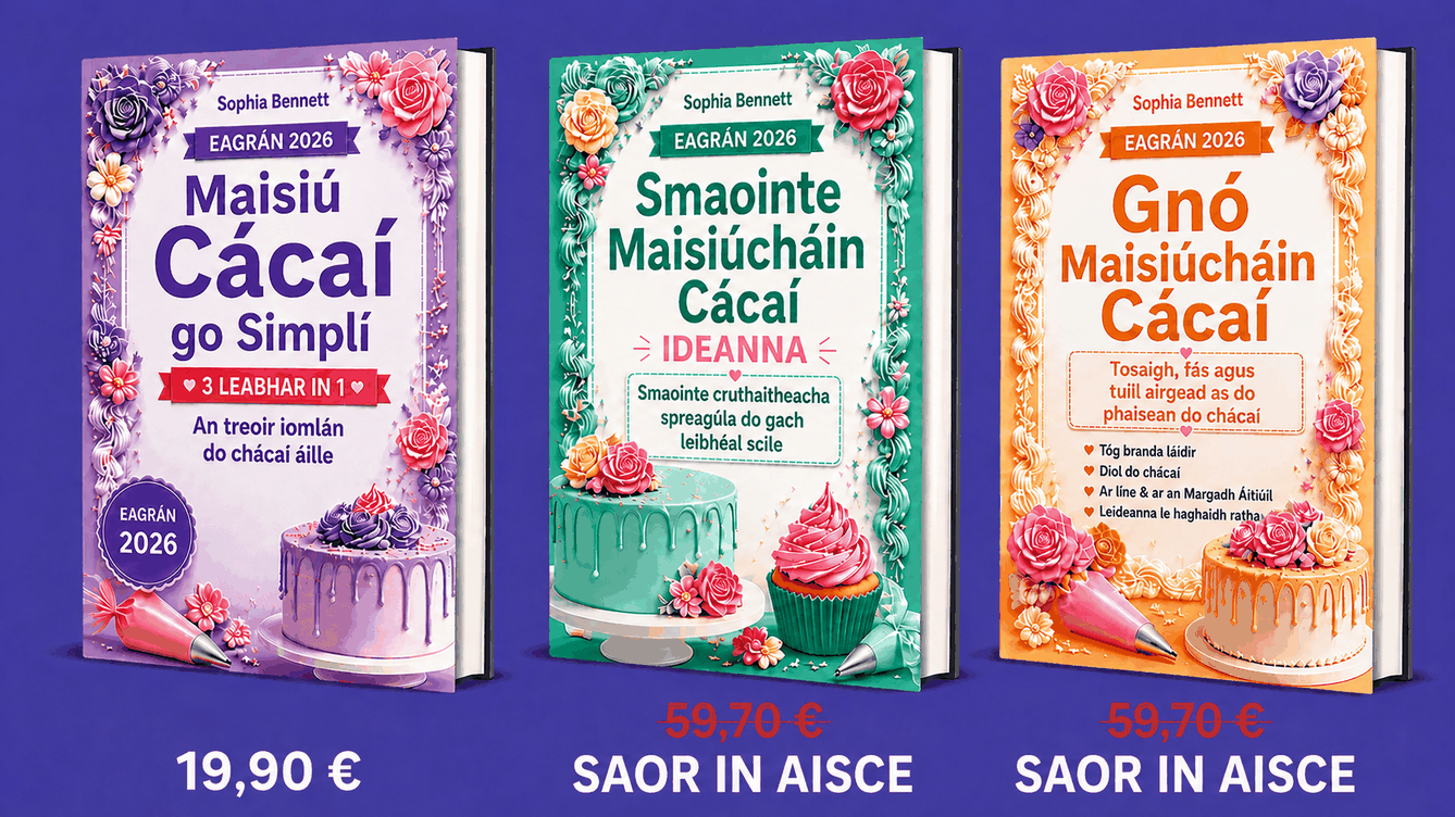 Maisiú Cíche Déanta Éasca – Beart 3-i-1