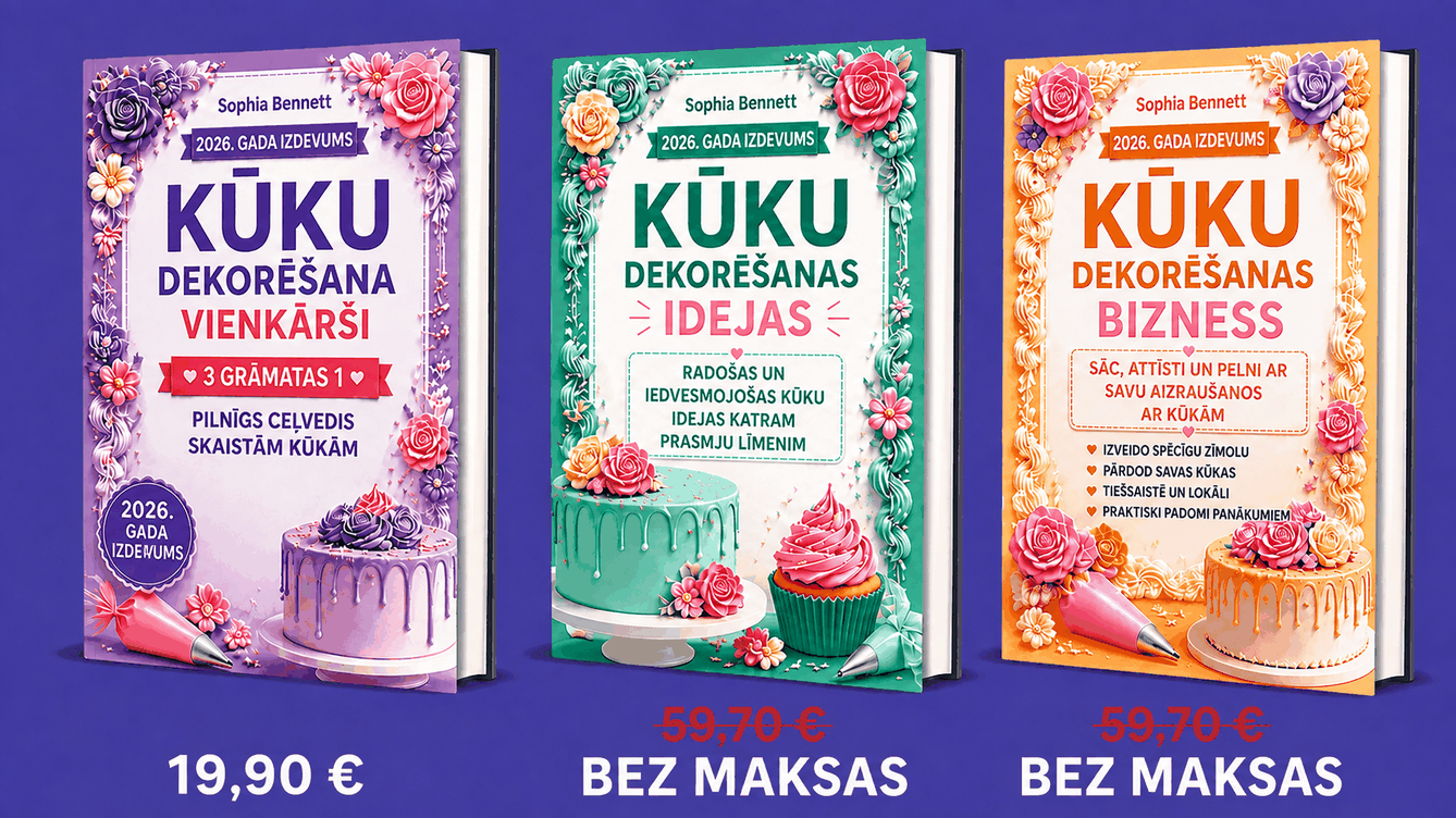 Toru Dekorēšana Viegli – Komplekts 3-vienā