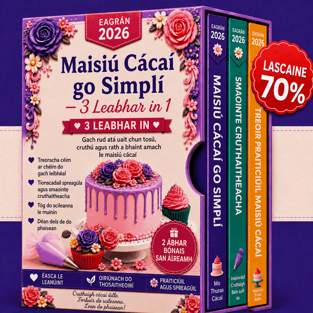Maisiú Cíche Déanta Éasca – Beart 3-i-1
