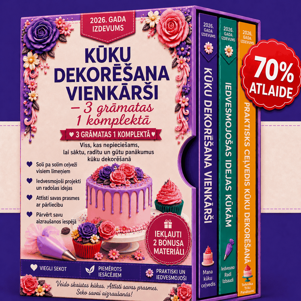 Toru Dekorēšana Viegli – Komplekts 3-vienā