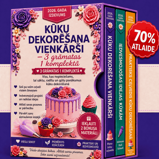 Toru Dekorēšana Viegli – Komplekts 3-vienā