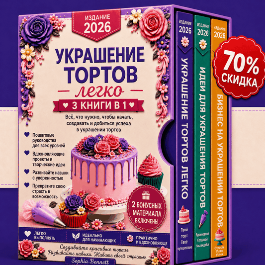 Украшение Тортов Просто – Комплект 3 в 1