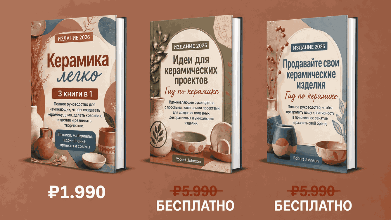 Керамика Простым Языком – 3 Книги в 1
