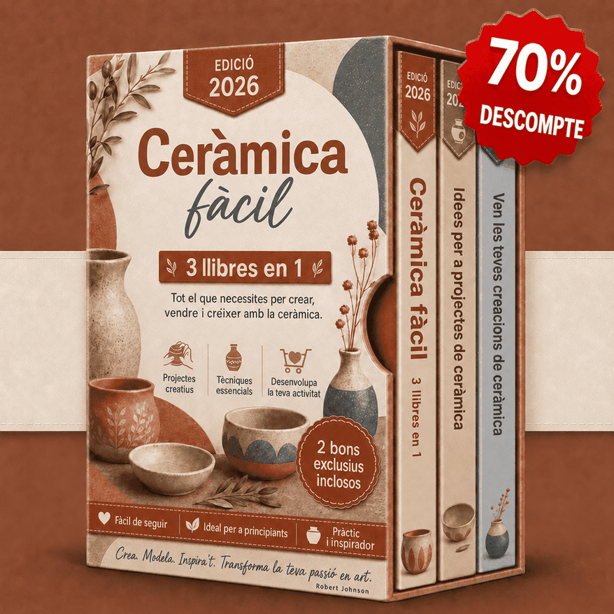 Ceràmica de Forma Sencilla – 3 Llibres en 1