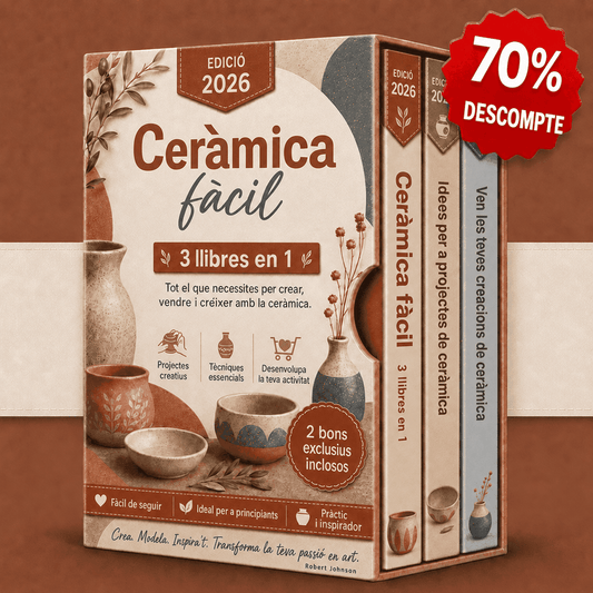 Ceràmica de Forma Sencilla – 3 Llibres en 1