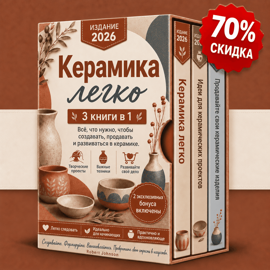 Керамика Простым Языком – 3 Книги в 1