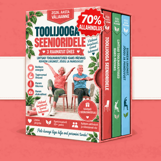 Tooliharjutused eakatele – 3 Raamatut 1-s