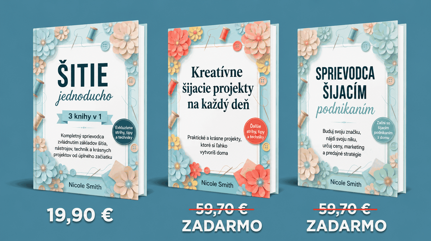 Šitie jednoducho – 3&nbsp;knihy v 1