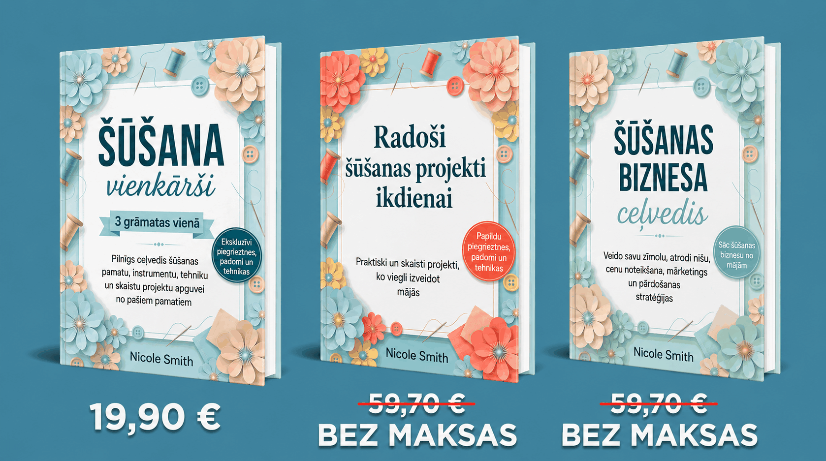 Šūšana vienkārši – 3&nbsp;grāmatas 1