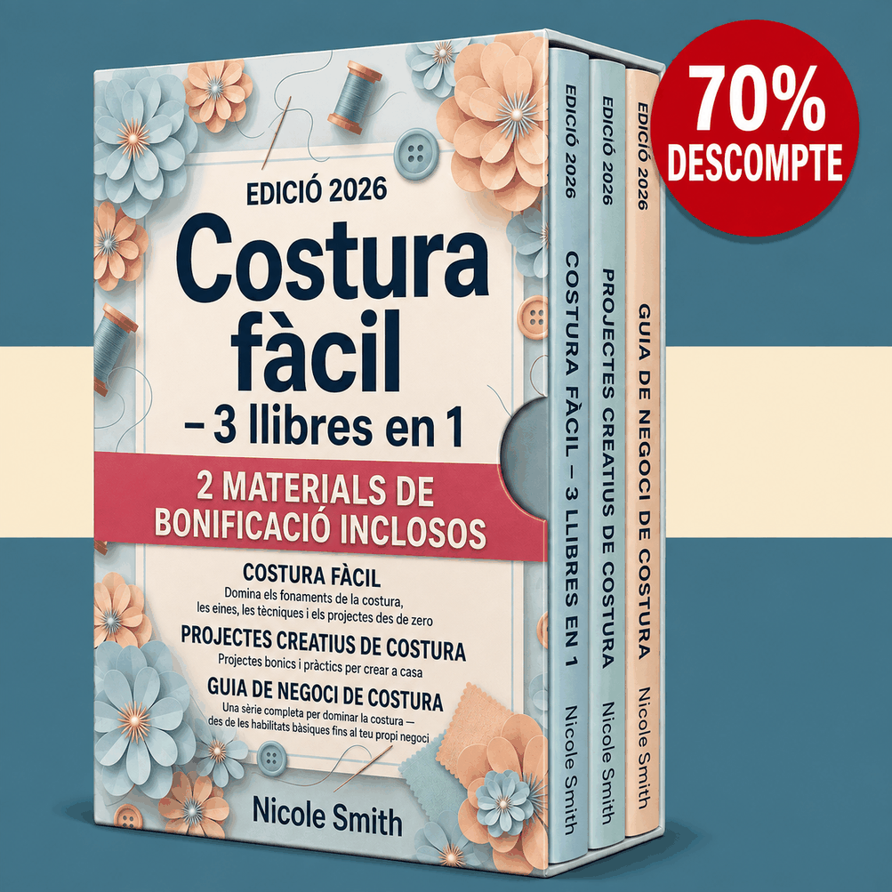 Costura Fàcil – 3 Llibres en 1
