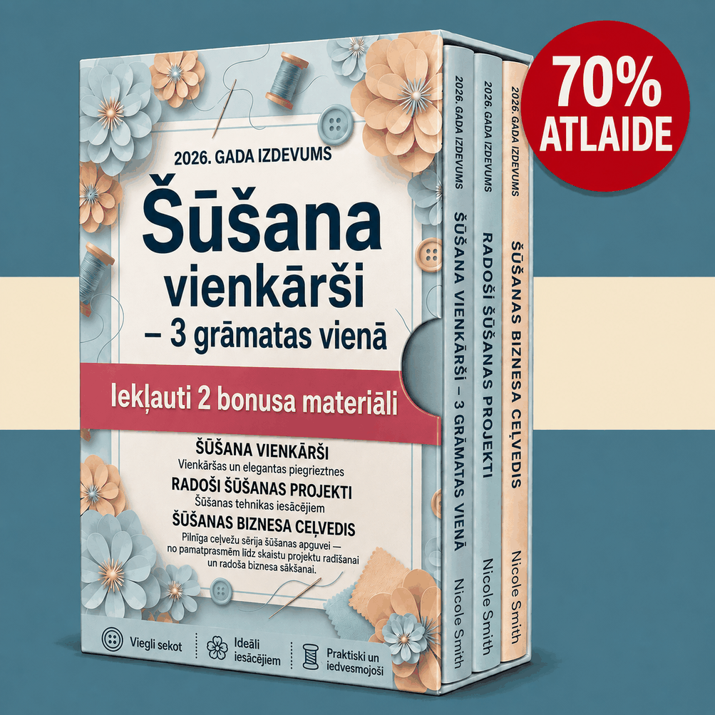 Šūšana vienkārši – 3 grāmatas 1