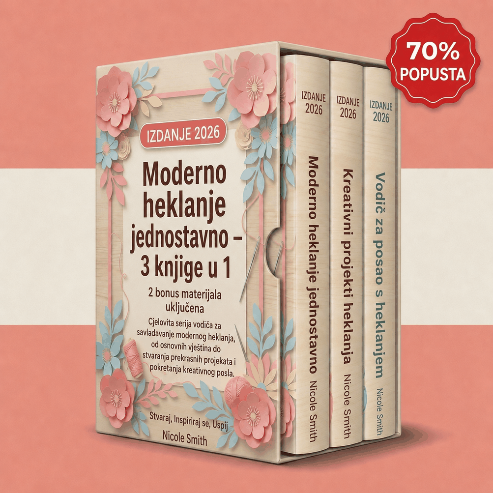 Paket Moderno Heklanje na Jednostavan Način
