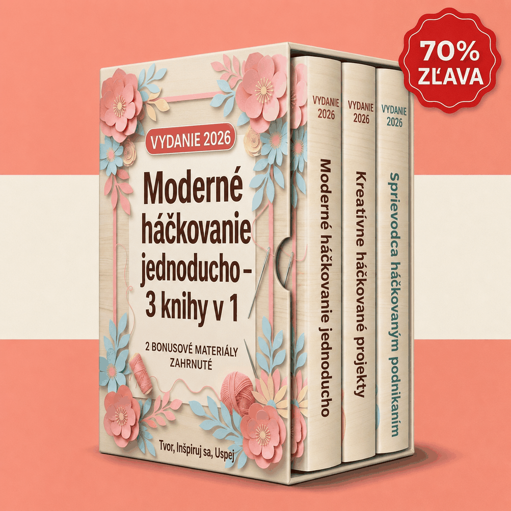 Balíček Moderné Háčkovanie Jednoducho