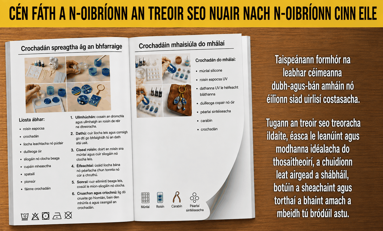 Treoir do Thosaitheoirí i nEalaín Roisín Eapocsa + 2 BHÓNAS