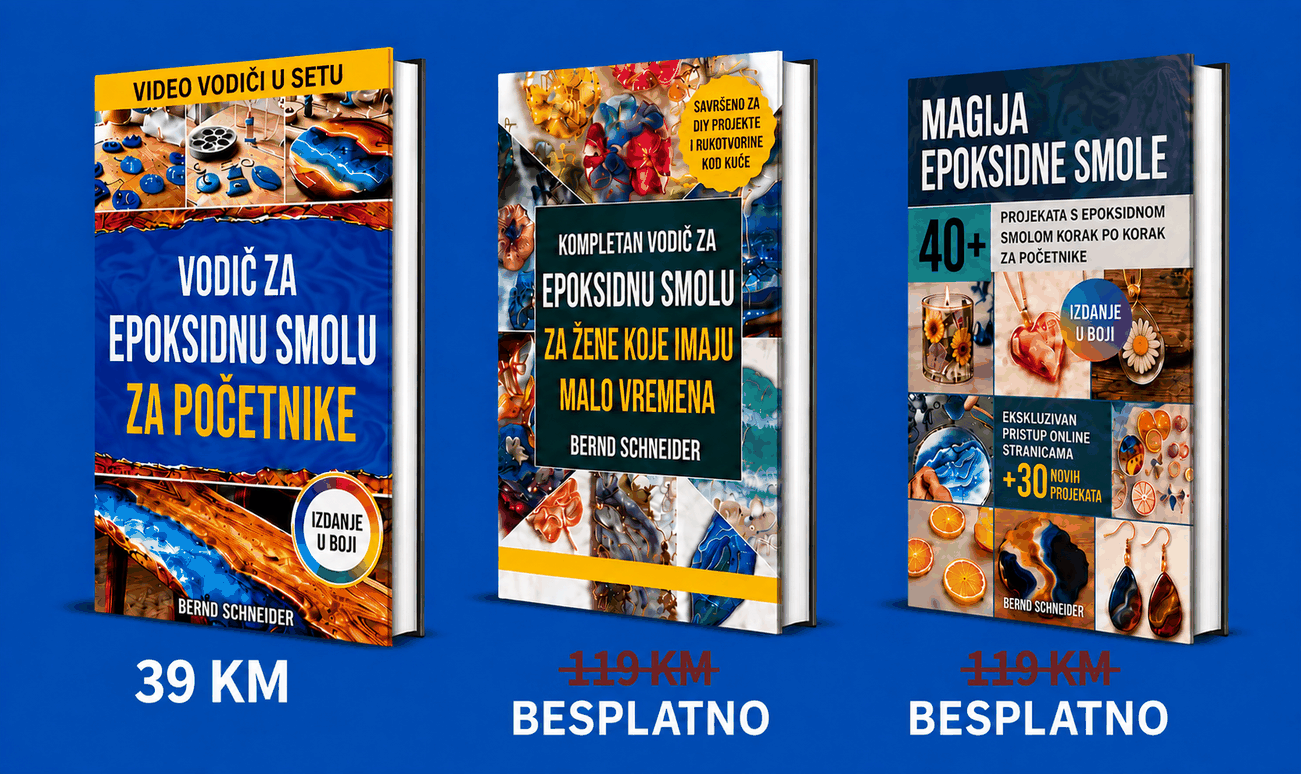 Vodič za Umjetnost Epoksidne Smole za Početnike + 2 BONUSA
