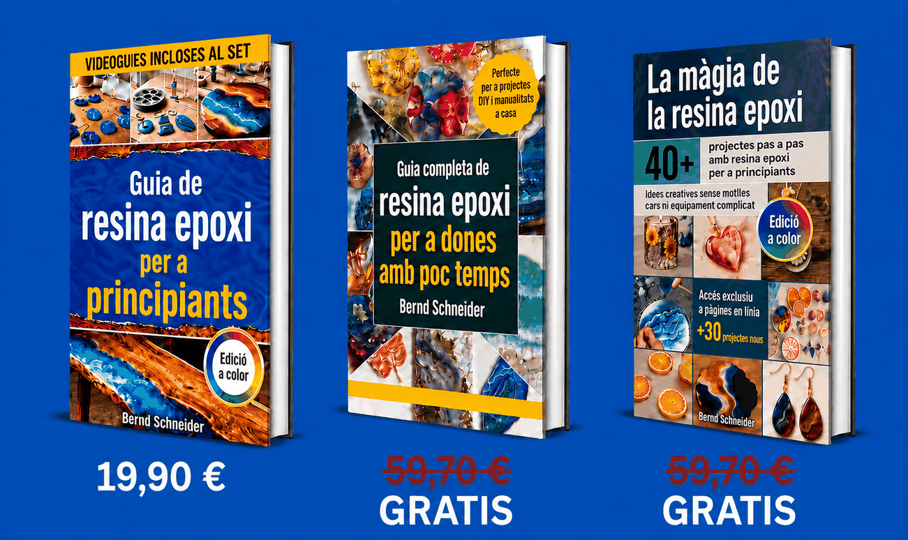 Guia d'Art de Resina Epoxi per a Principiants + 2 BONUS