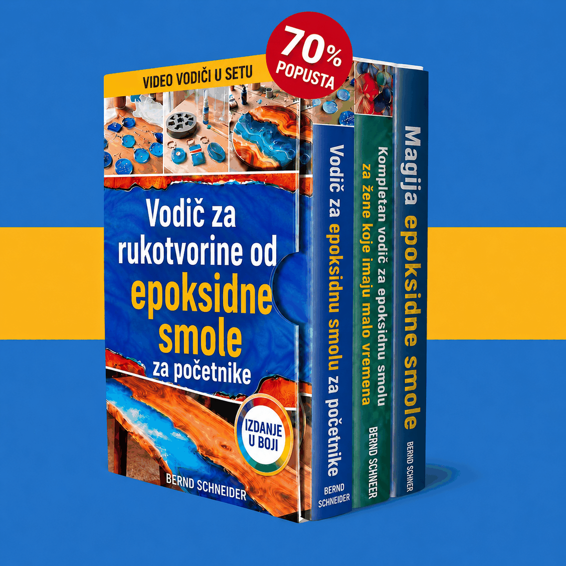 Vodič za početnike u umjetnosti epoksidne smole paket