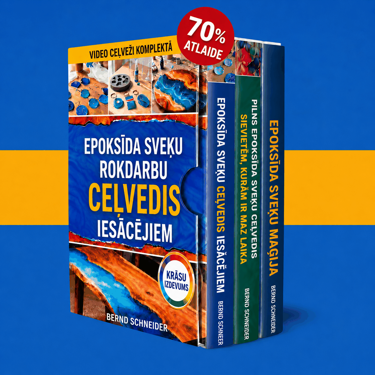 Epoksīda Sveķu Mākslas Ceļvedis Iesācējiem + 2 BONUSI