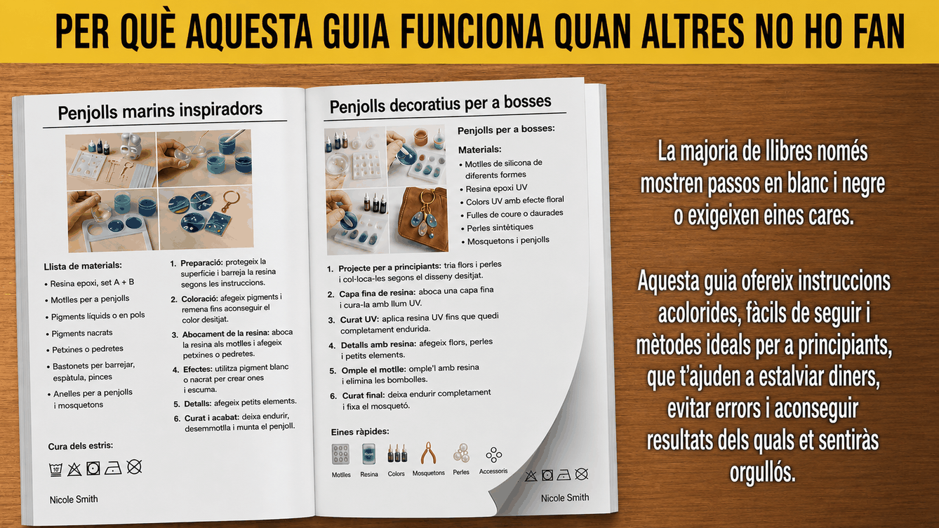 Guia d'Art de Resina Epoxi per a Principiants + 2 BONUS