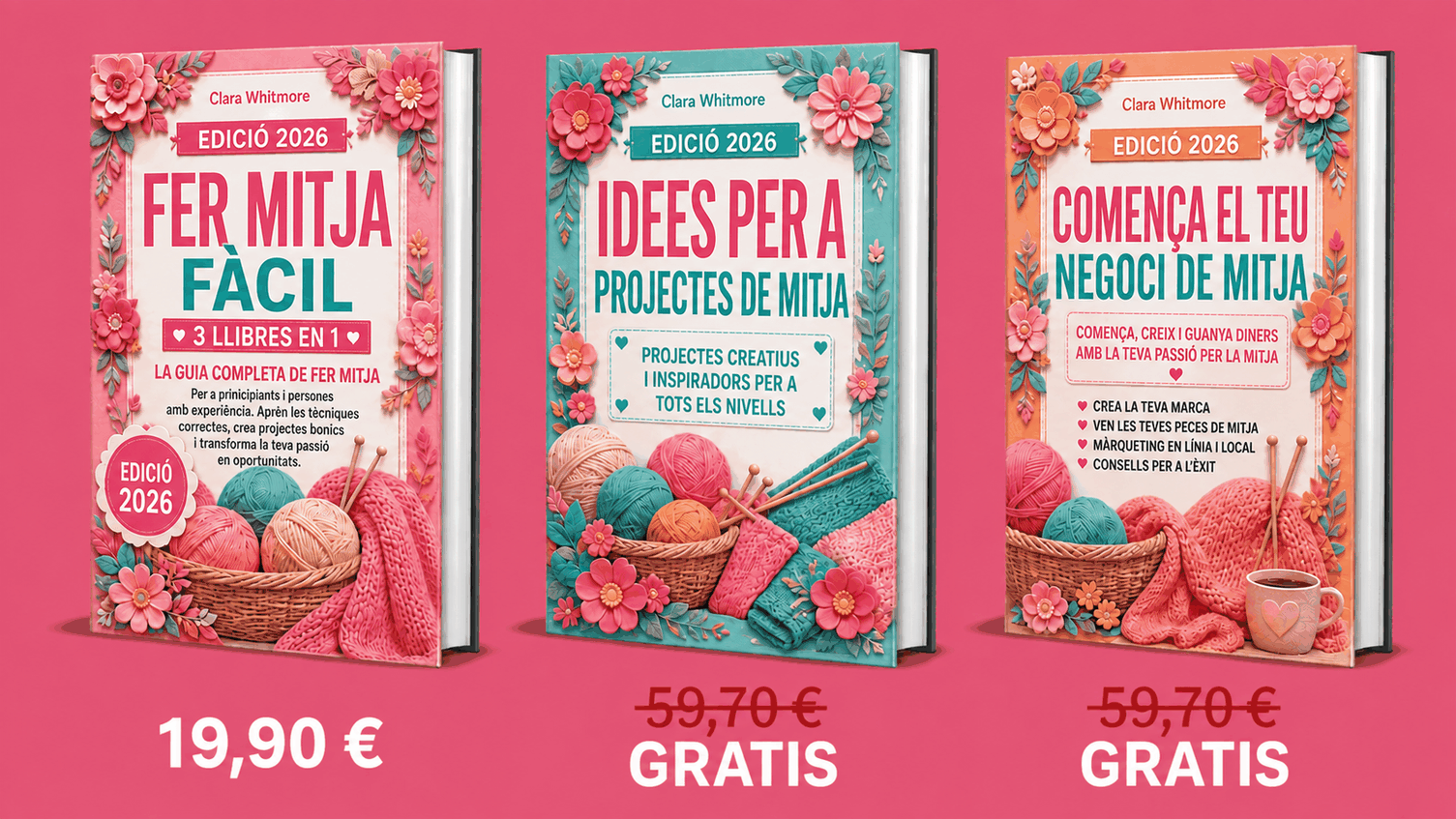 Teixir Fàcil i Sencer – Resum de 3 llibres