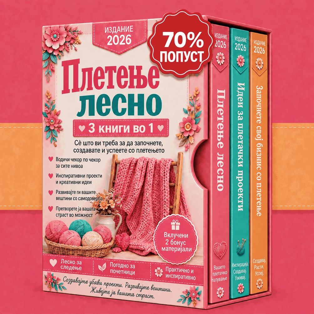 Комплет Плетење Без Стрес