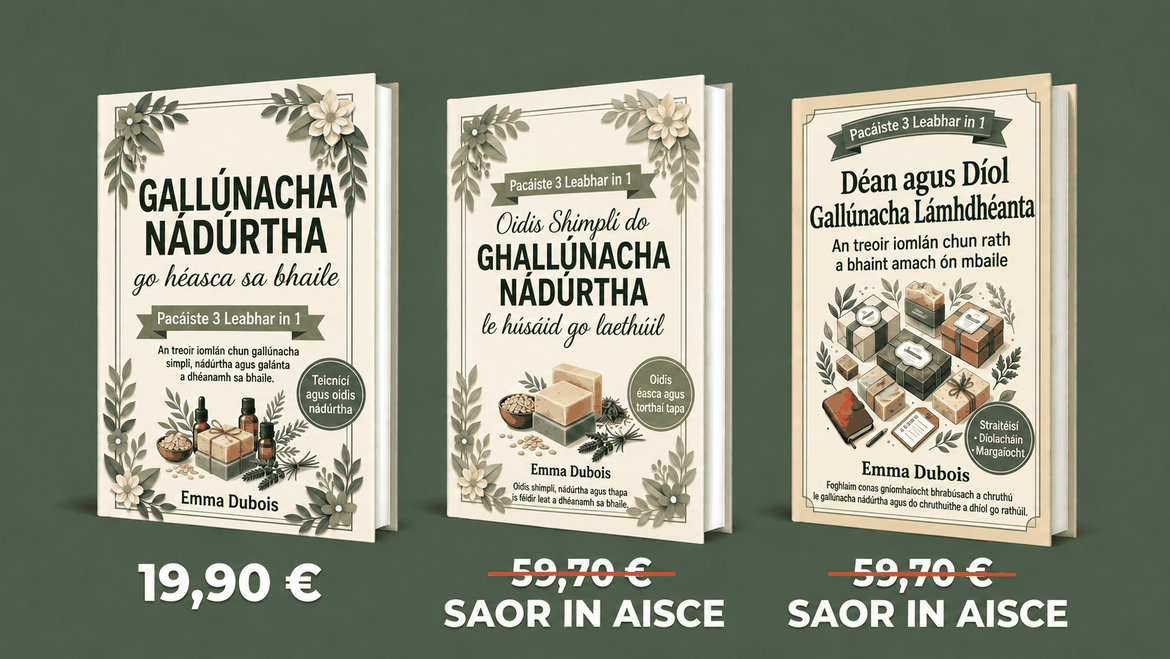 Gallúnaigh Nádúrtha Baile go Simplí – 3 Leabhar i 1