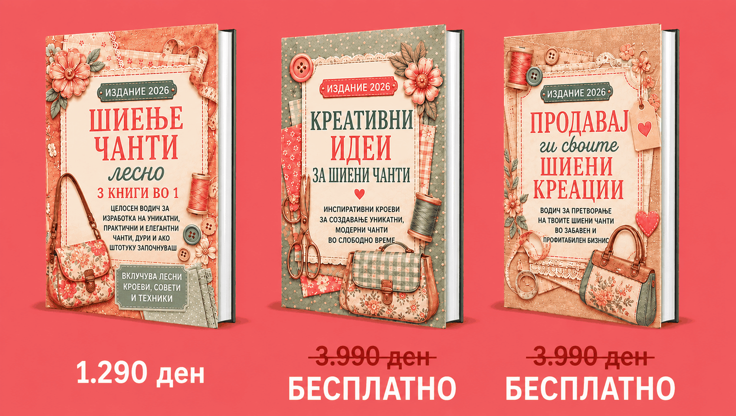 Три книги во пакетот