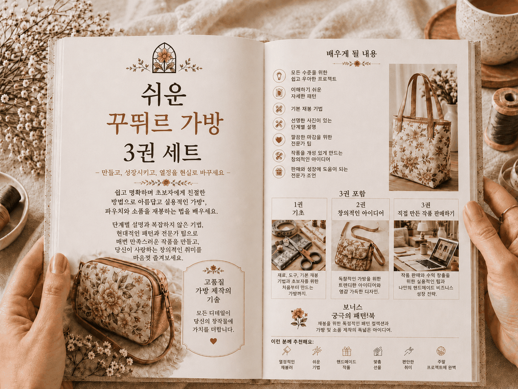 가방 만들기 도서 미리보기