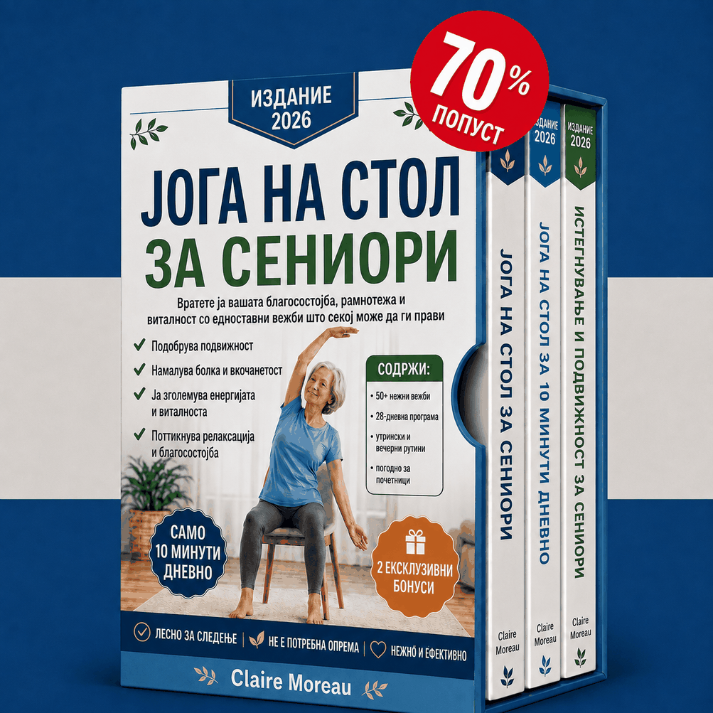 Јога на столица за сениори пакет